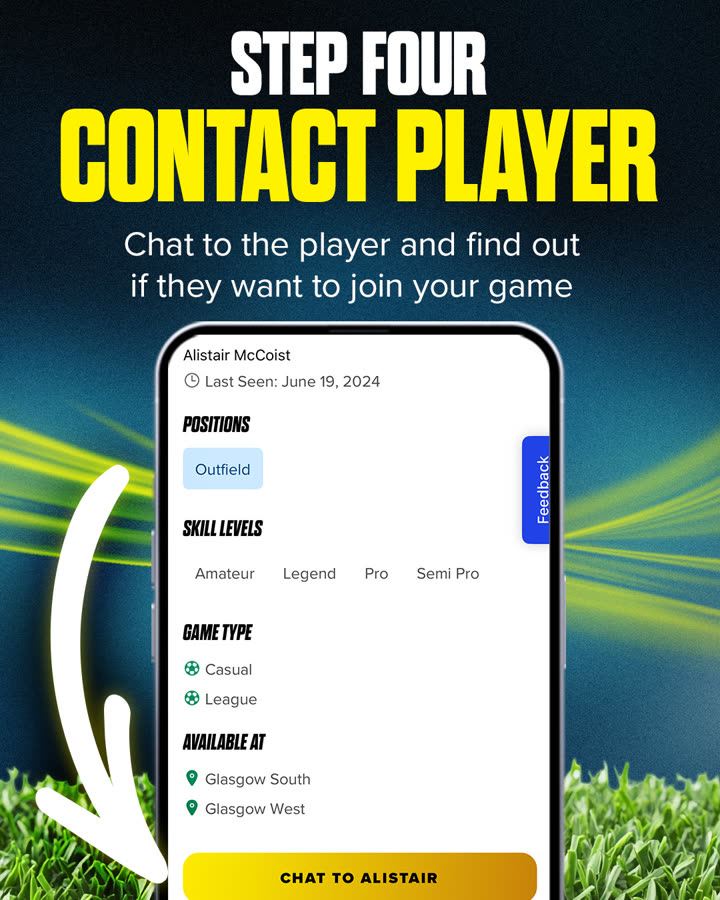 Find a player — step 4