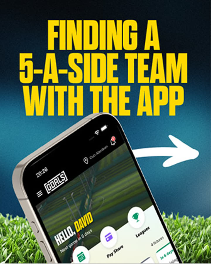 Find a team — step 1