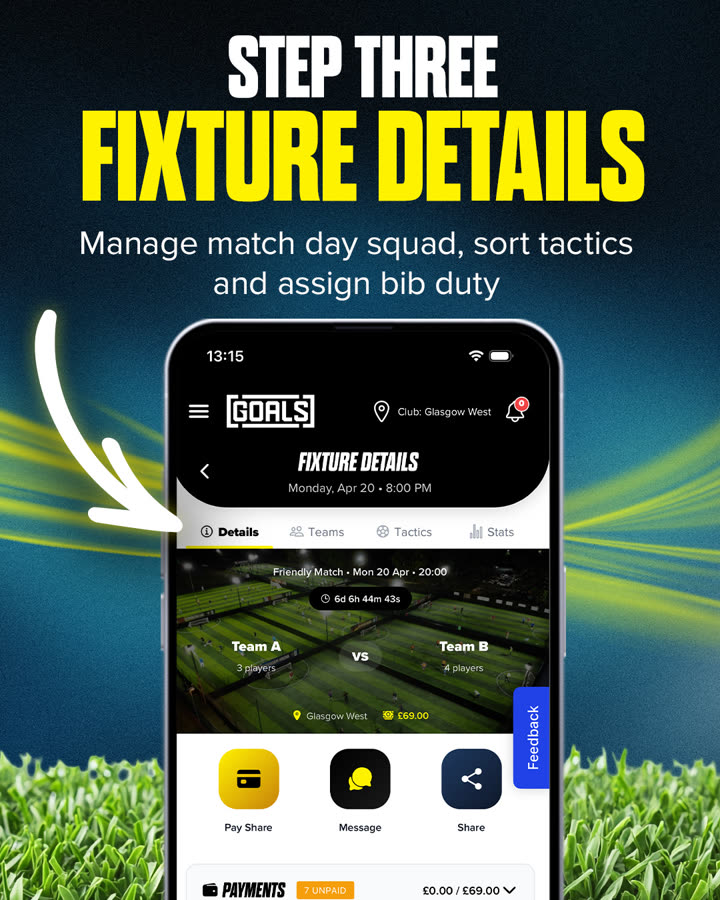 Tactics board — step 3